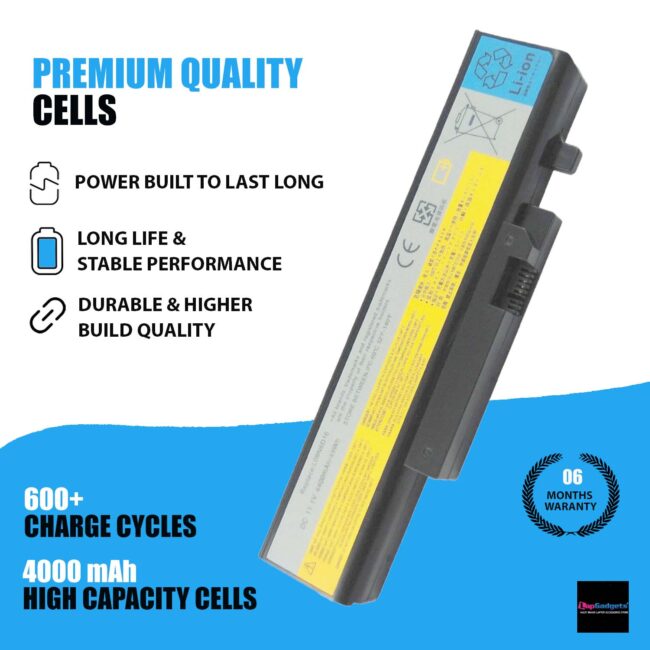 Lenovo Ideapad Y460 Battery Compatible for L09N6D16, 57Y6440