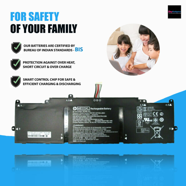 HP ME03XL OEM Battery