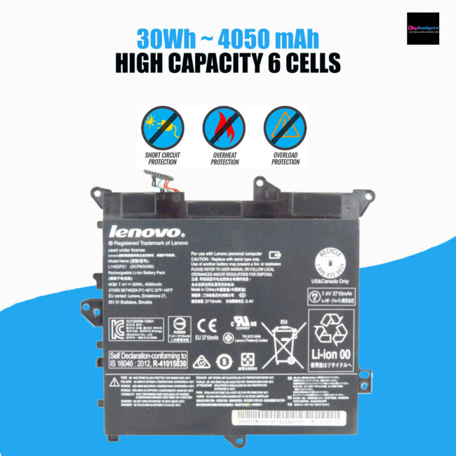 Lenovo L14S2P21 L14M2P22 battery for Flex 3-1130 and Flex 3-1120