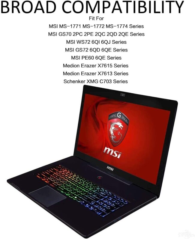 New BTY-L76 Replacement Laptop Battery Compatible with MSI 2PE-025CN 2QE-083CN GS70 2PE-026CN, GS70 2QE-084CN, GS70 2QD-487CN