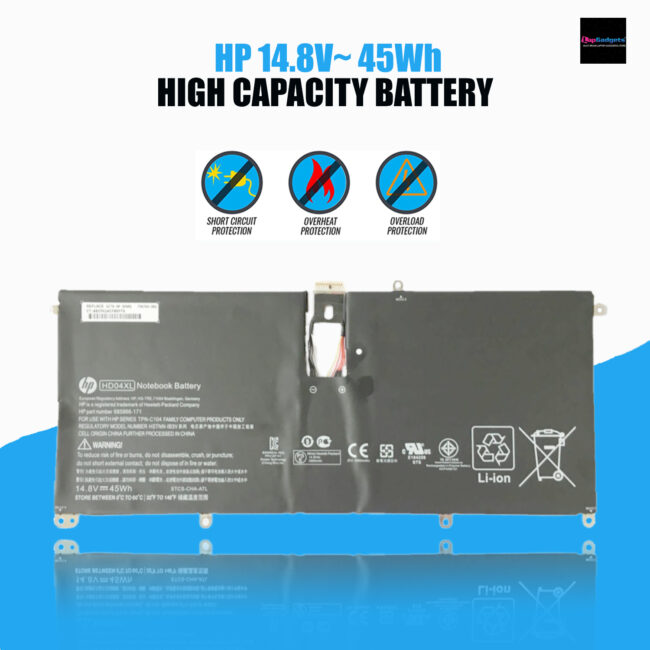 HP HD04XL Battery