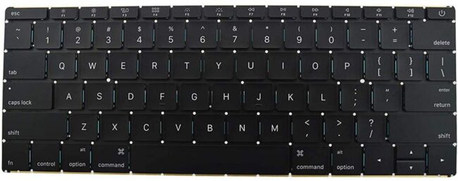 Apple Macbook a1534 keyboard
