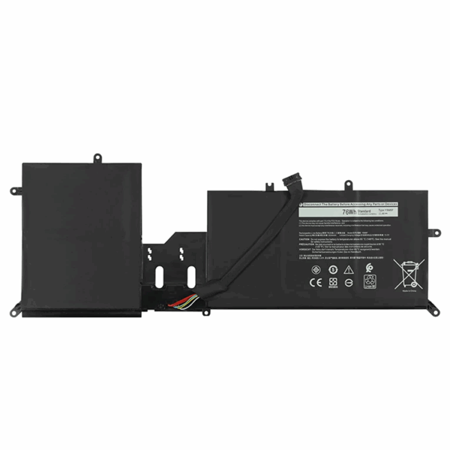 76Wh Y9M6F Laptop Battery Fits for Dell Alienware M15 R2 P87F ALW15M-R4958W M17 R2 P41E