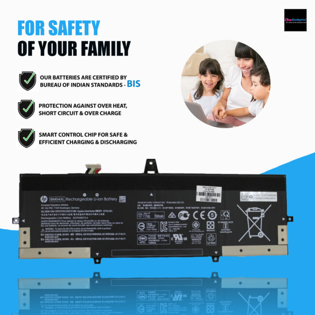 BM04XL Battery for HP