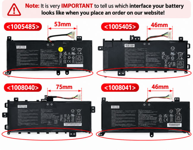 asus B21N1818 battery