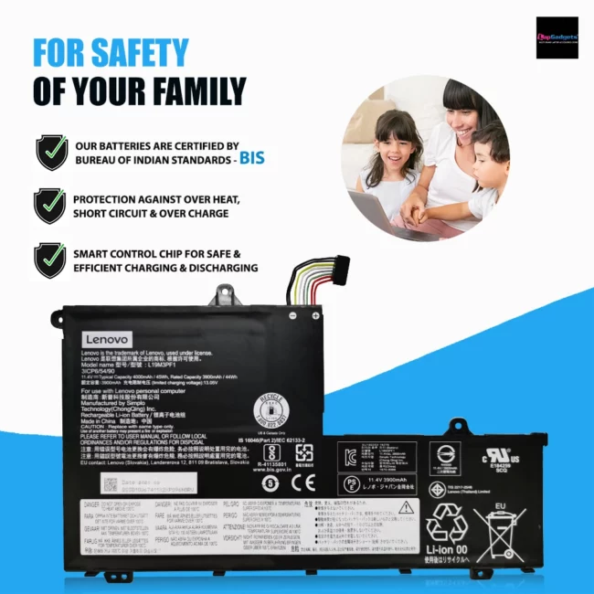 Lenovo L19C3PF9 Laptop Battery Compatible with Lenovo, lenovo laptop original battery, lenovo original battery, lenovo original battery price