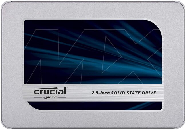 Crucial MX500 250GB 500GB 6.35 cm (2.5-inch) SSD