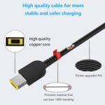 Slim 170W Laptop Charger 20V 8.5A Compatible with Lenovo Legion Slim 5 Yoga Pro 9i ThinkPad X1 Extreme P16 P16v IdeaPad Pro 5 LOQ 15APH8 6IRH8 15IRX9 15AHP9 ADL1703c3a Laptop Power Supply