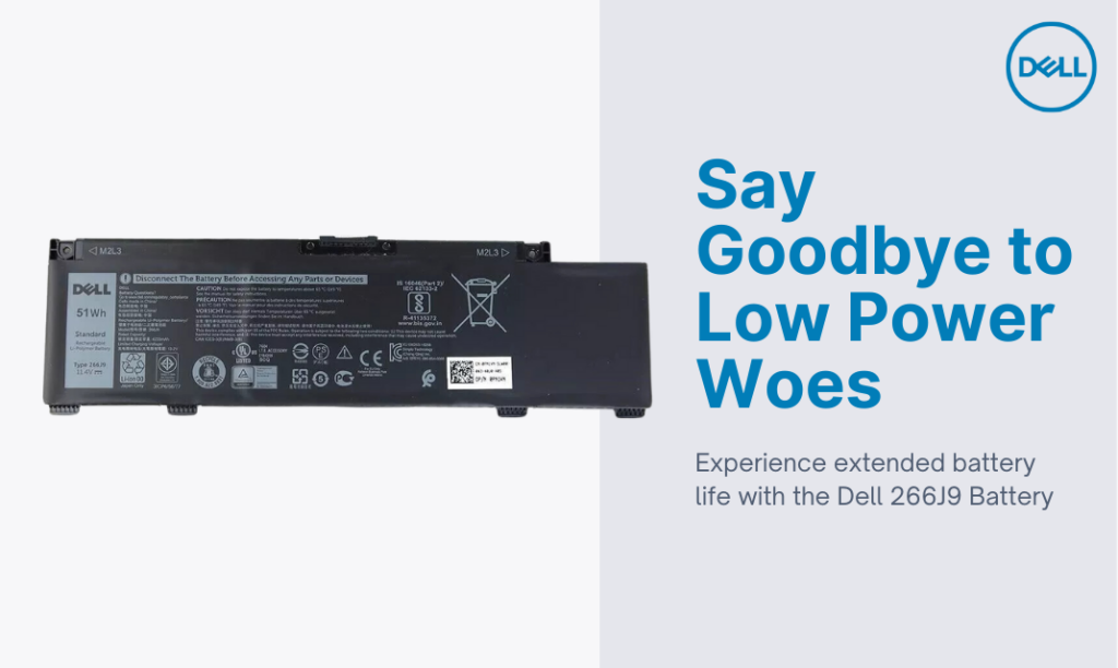 Dell 266j9 battery