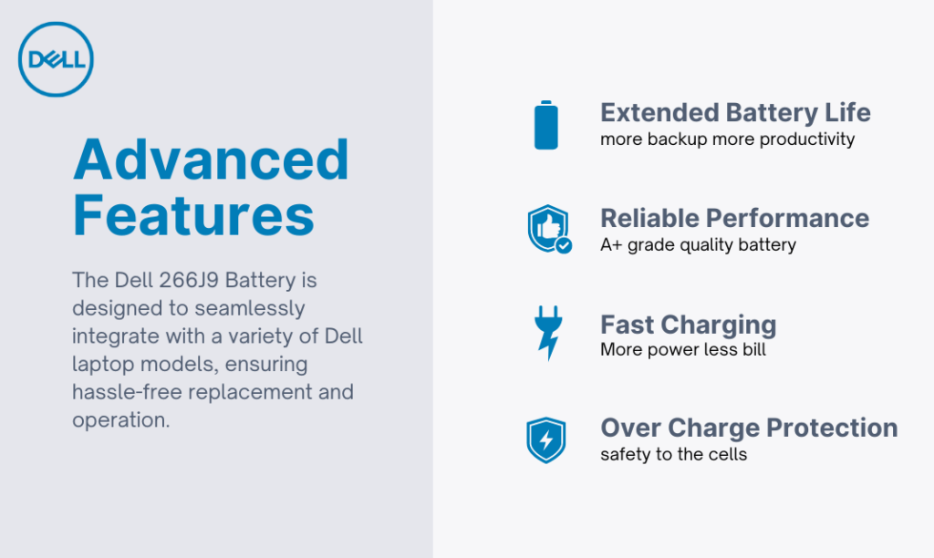 Dell 266j9 battery