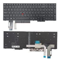 Keyboard for Lenovo ThinkPad E580 E585 E590 L580 P52 P72 US Layout Without Backlite
