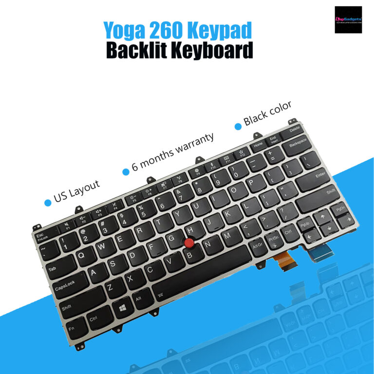 Backlit Keyboard for Lenovo ThinkPad Yoga 260 Yoga 370 X380 01AV675 01EN384 01EN386 01HW575 01HW615