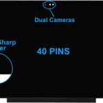 15.6'' Screen Replacement for Dell Inspiron 15 5568 i5568 5578 i5578 5579 P58F P58F001 YM0K7 0YM0K7 0079Y 00079Y LCD Touch Screen 40 pins FHD 1920x1080 Digitizer Assembly