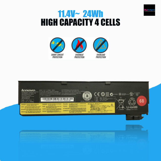 New 24Wh battery for Lenovo Thinkpad X240 X250 T440 T440s T450 T450S T550 L450 L450S W550 W550S 45N1127