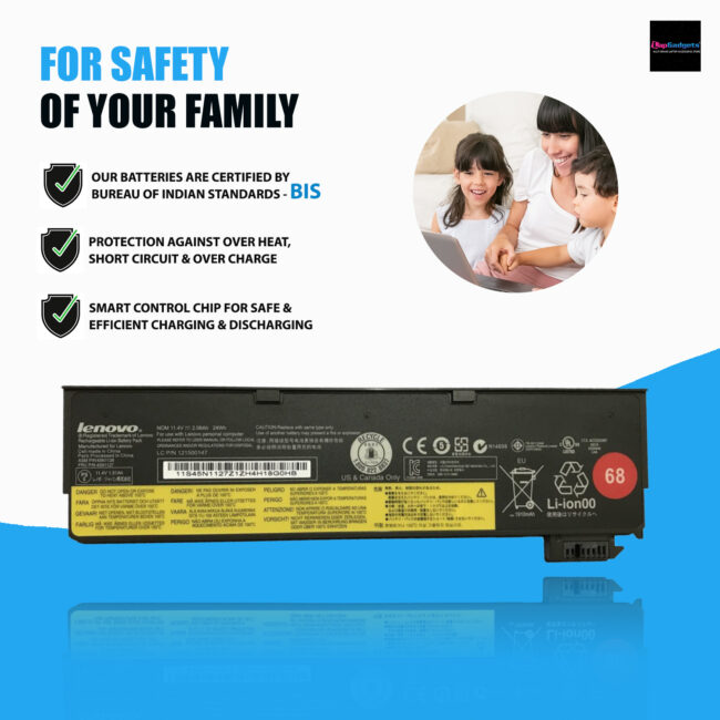 New 24Wh battery for Lenovo Thinkpad X240 X250 T440 T440s T450 T450S T550 L450 L450S W550 W550S 45N1127