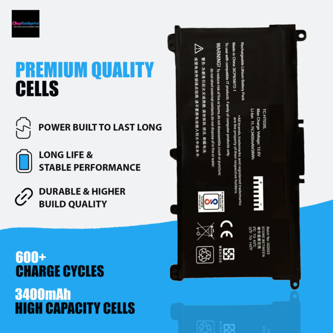 HP ht03xl battery