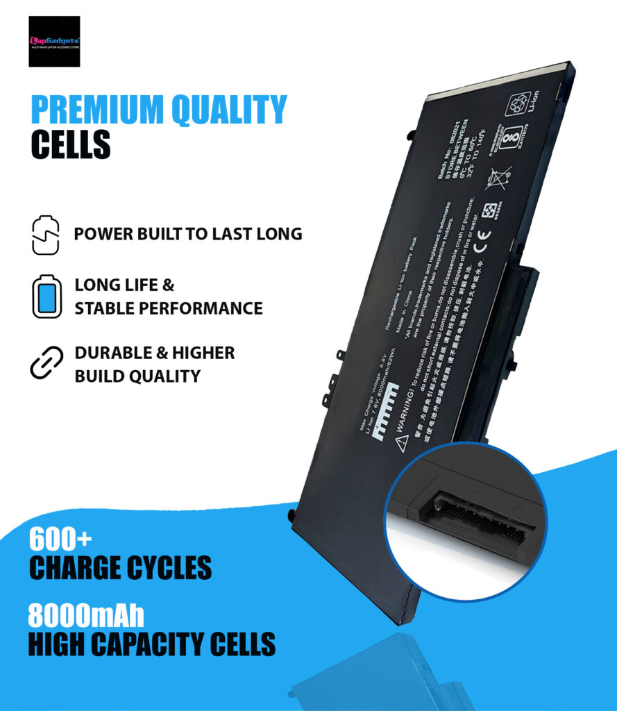 Dell latitude e5270 e5570 e5470 battery 6mt4t 7v69y