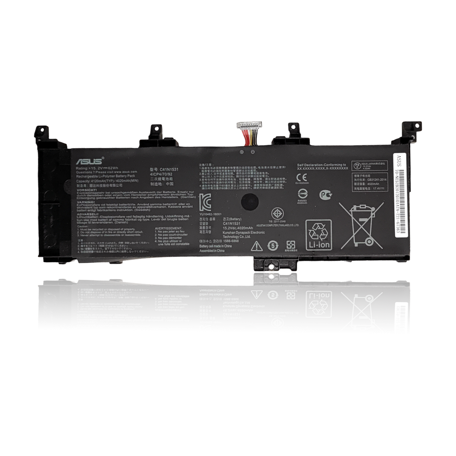ASUS GL502VS BATTERY C41N1531