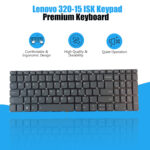Backlit Keyboard Compatible with Lenovo 320-15ISK, 320-15ABR, 320-15IAP, 320-15AST, 320-15IKB, 320-17ABR, 320-17IKB, 320-17ISK, and 330-15IKB"