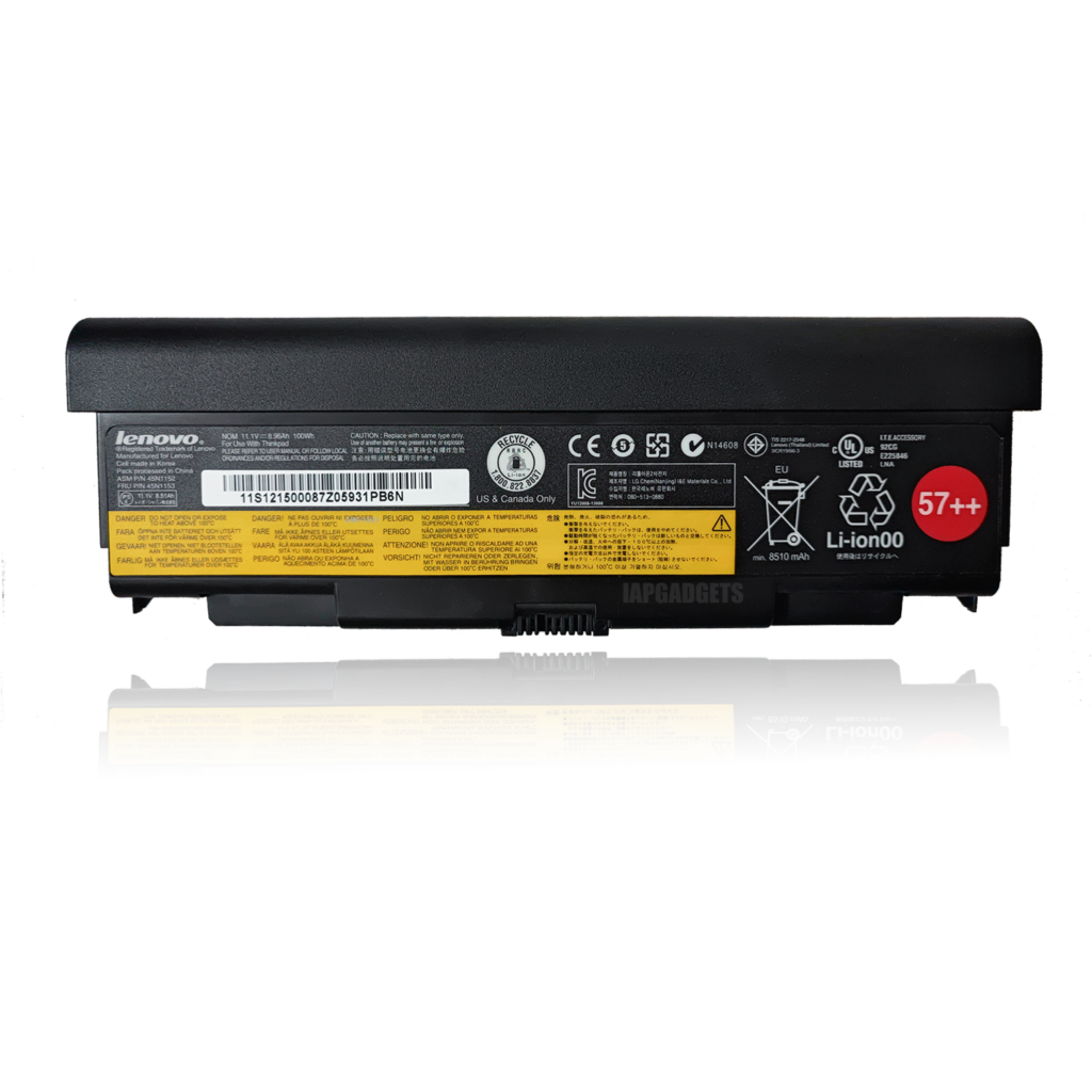 lenovo 57++ battery for T440P T540P W540 W541 L440 L540 Series
