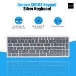 Lapgadgets Silver Backlit Keyboard G500S G505S G510S, S500 S510 S510p (Touch), Z505 Z505A Z510, Flex 15 Flex 15D FLEX15 FLEX15D