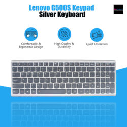Lapgadgets Silver Backlit Keyboard G500S G505S G510S, S500 S510 S510p (Touch), Z505 Z505A Z510, Flex 15 Flex 15D FLEX15 FLEX15D