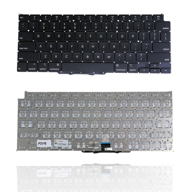 LAPGADGETS Black US Laptop Keyboard for Apple MacBook Air 13" A2179 (2023)