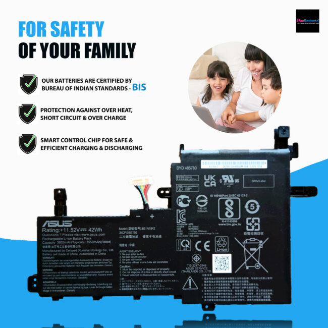ASUS Laptop Battery Model B31N1842