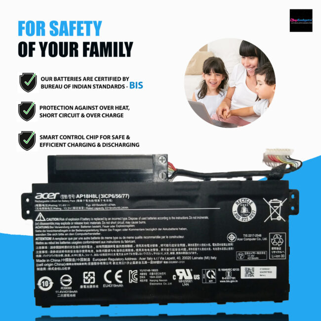 Acer AP18H8L Laptop Battery
