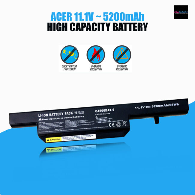 Acer Battery for Clevo C4500