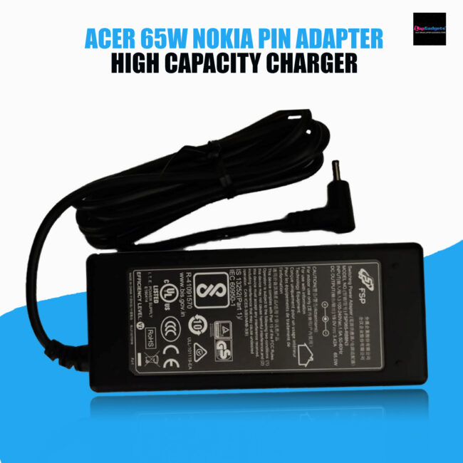 Acer Laptop Charger 65W