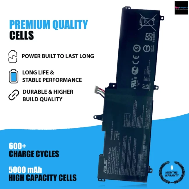 Asus Laptop Battery C41N1541, asus laptop battery, asus c41n1541 original battery price, asus battery price