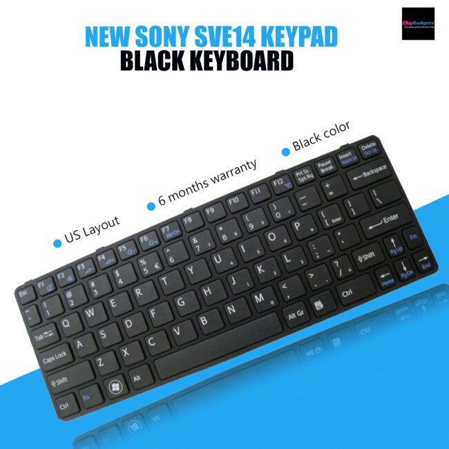 Laptop Keyboard for Sony SVE14
