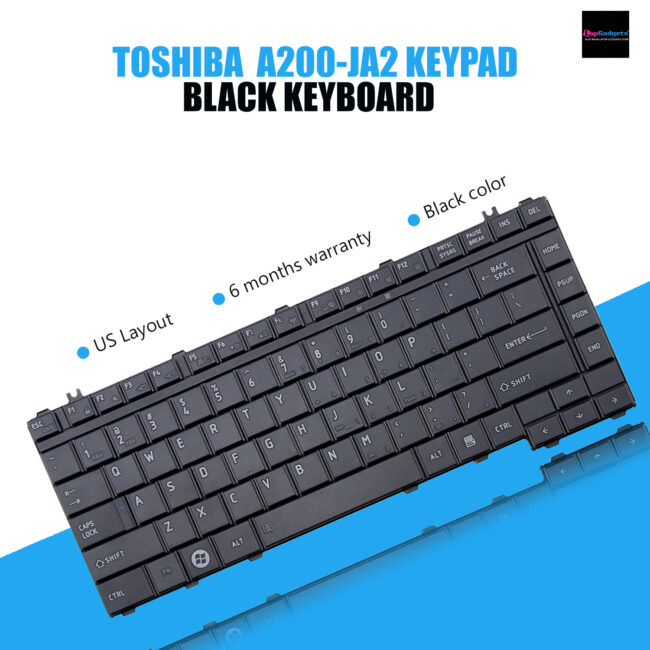 Laptop Keyboard Toshiba A200-JA2