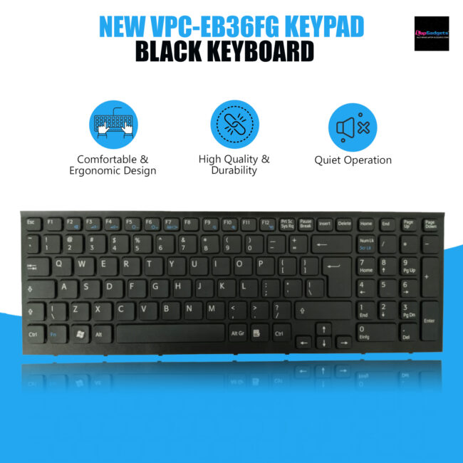 Laptop Keyboard VPC-EB36FG SONY