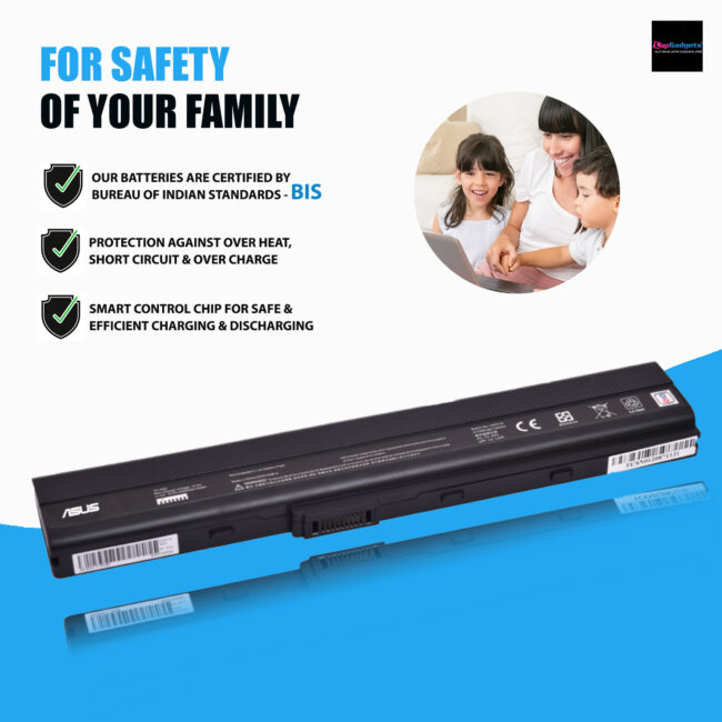 Replacement K52 Battery for Asus