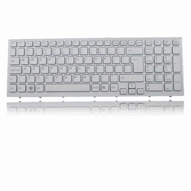 Sony Vaio VPC-EB Series White Keyboard