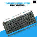 Toshiba Compatible Replacement Laptop Keyboard for NB100