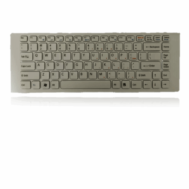 Sony K507 White Laptop Keyboard
