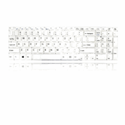 Laptop Keyboard for Sony VAIO SVF152 White