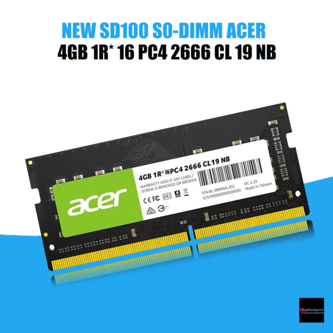 New Acer SD100 SO-DIMM 4GB