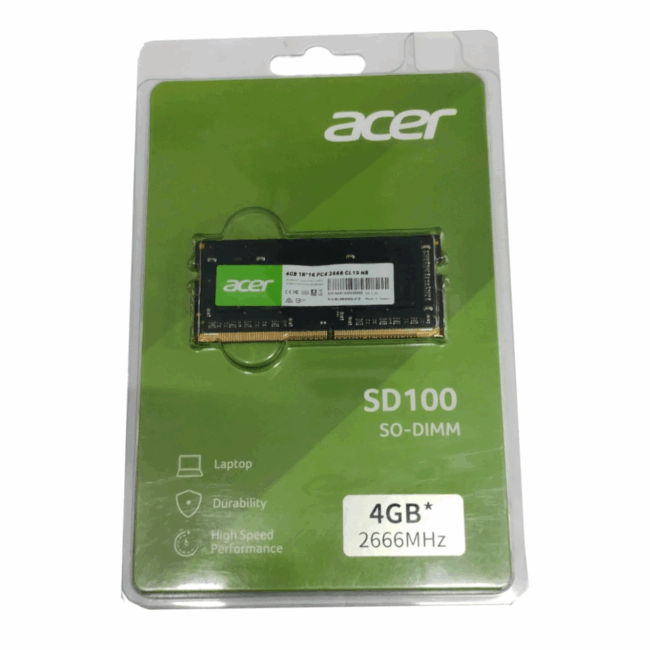 New Acer SD100 SO-DIMM 4GB
