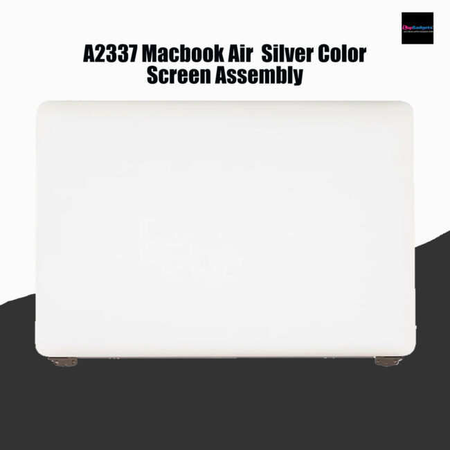 Apple Macbook Air 2020 A2337 display replacement silver color