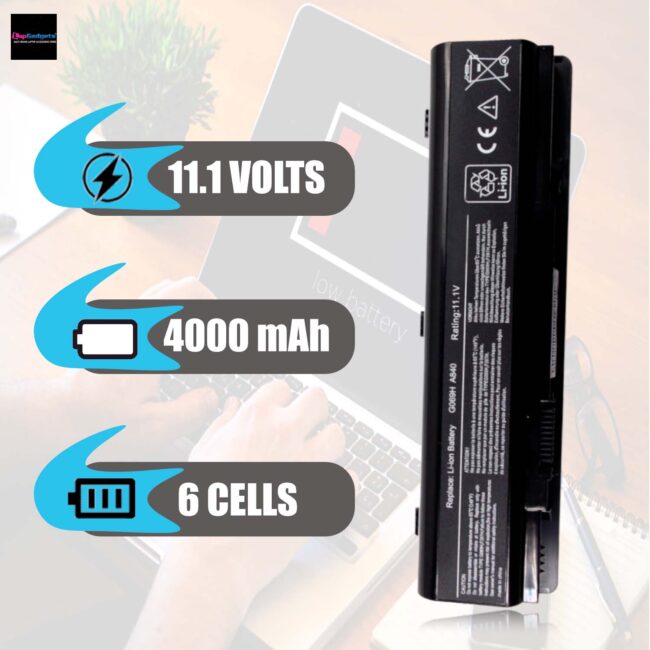 Compatible Battery for Dell A840