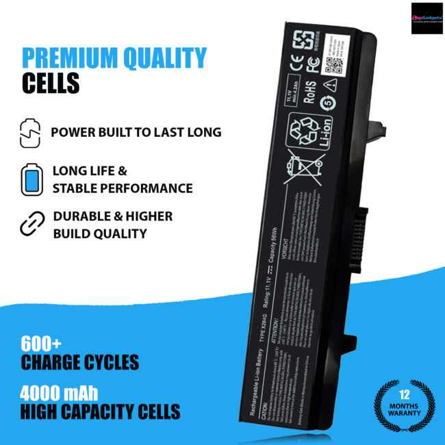 Compatible Battery for Dell 1525