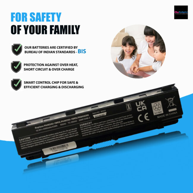 Laptop Battery Compatible for Toshiba PA5024U-1BRS