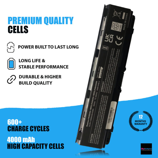Laptop Battery Compatible for Toshiba PA5024U-1BRS