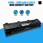 Replacement Laptop Battery for Toshiba PA5025U-1BRS