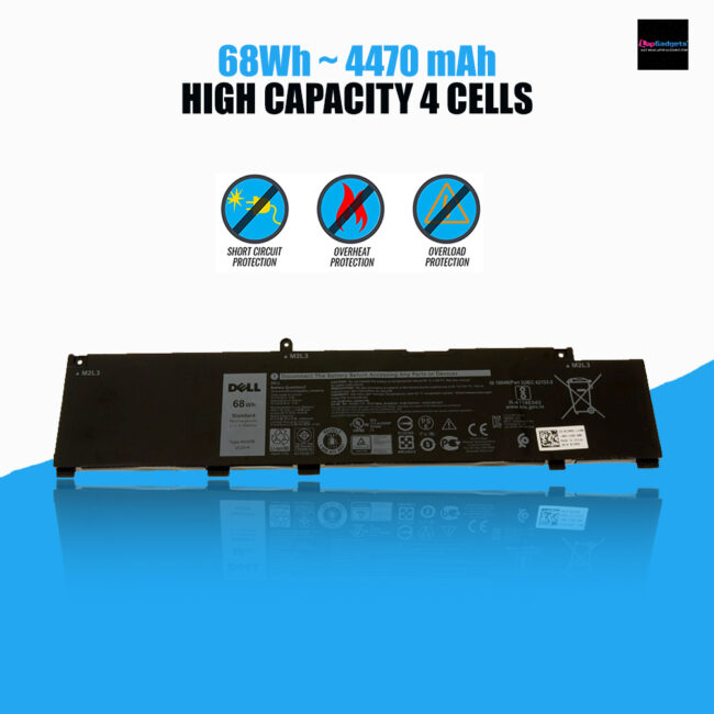 New Dell Original battery For G Series G5 5500 G5 5505 68Wh 4-cell Laptop Battery MV07R