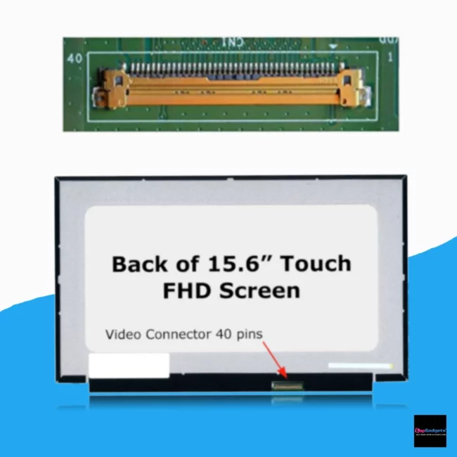 LCD Touch Screen for HP NV156FHM-T01 V8.0